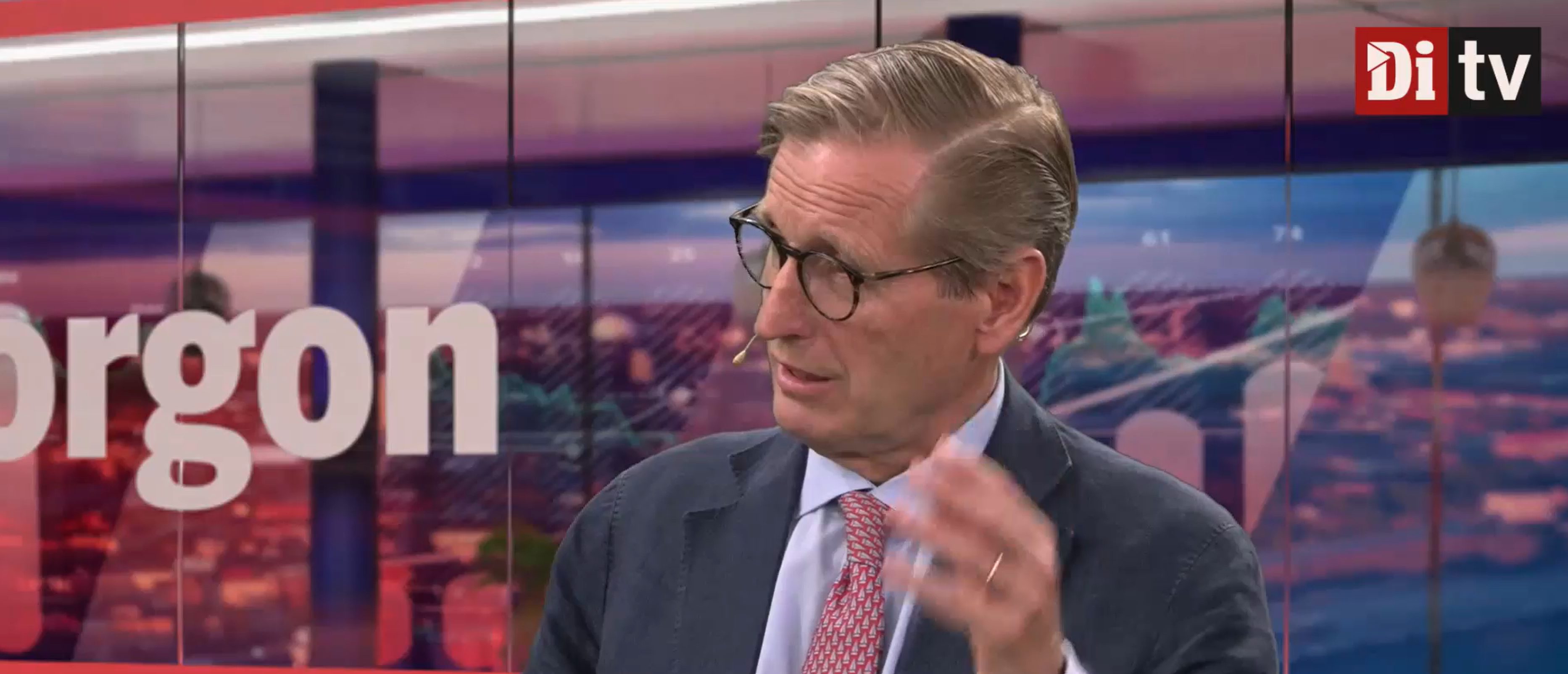 Gustaf talar om fondens nykomling Nordrest i Di TV